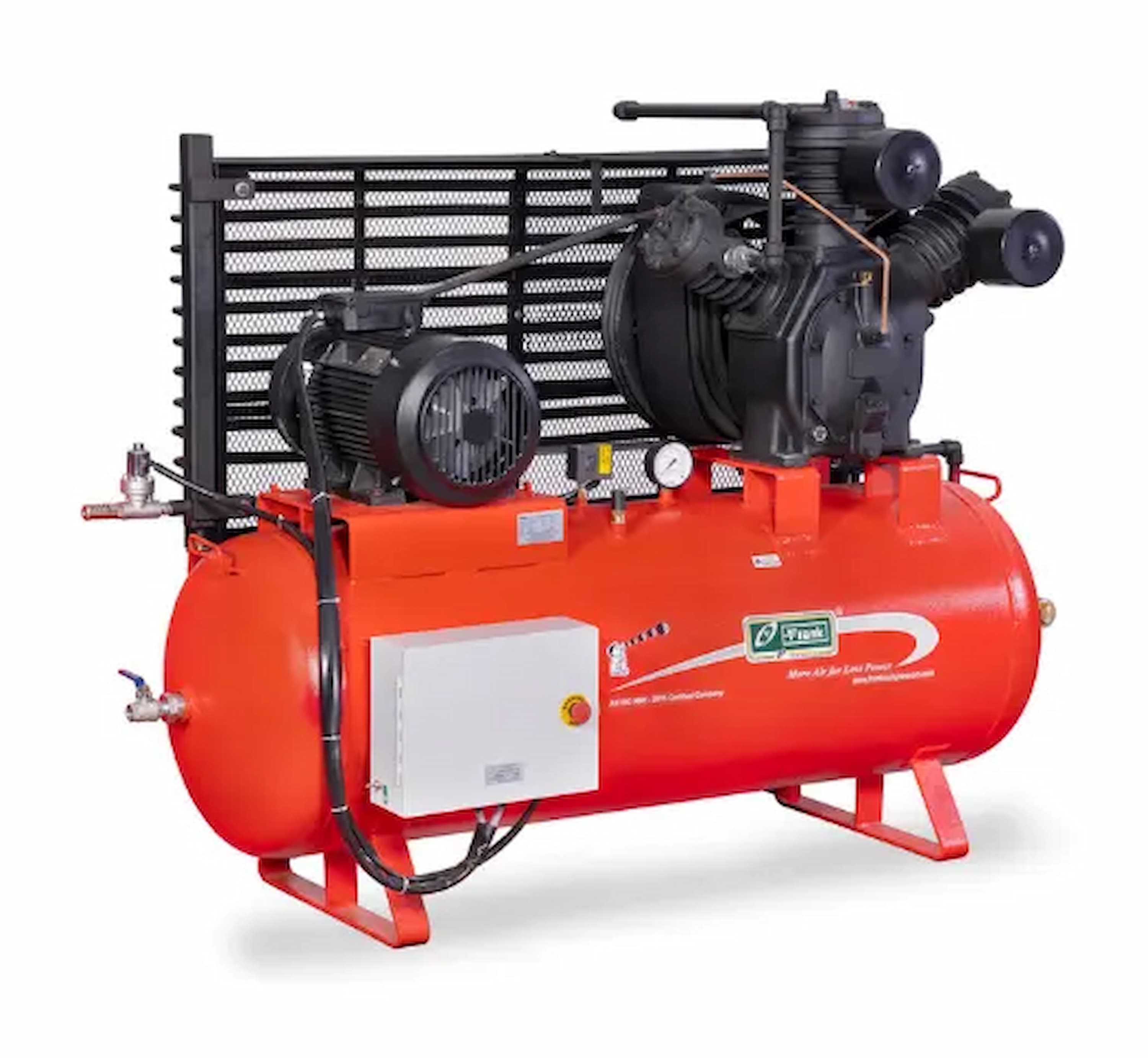 High pressure air compressor system for industrial applications